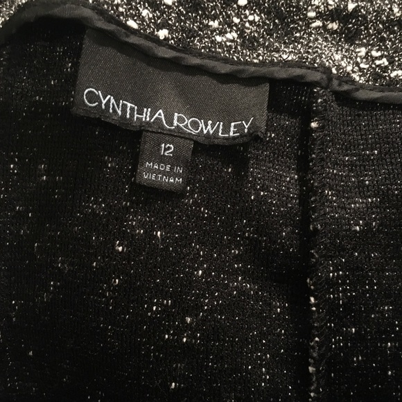 Cynthia Rowley Boucle Flounce Skirt 12 FREE SHIP - Picture 4 of 5